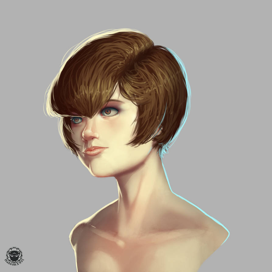 Generic Female Face by halemartist on DeviantArt