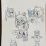 Pi grafitti sketches