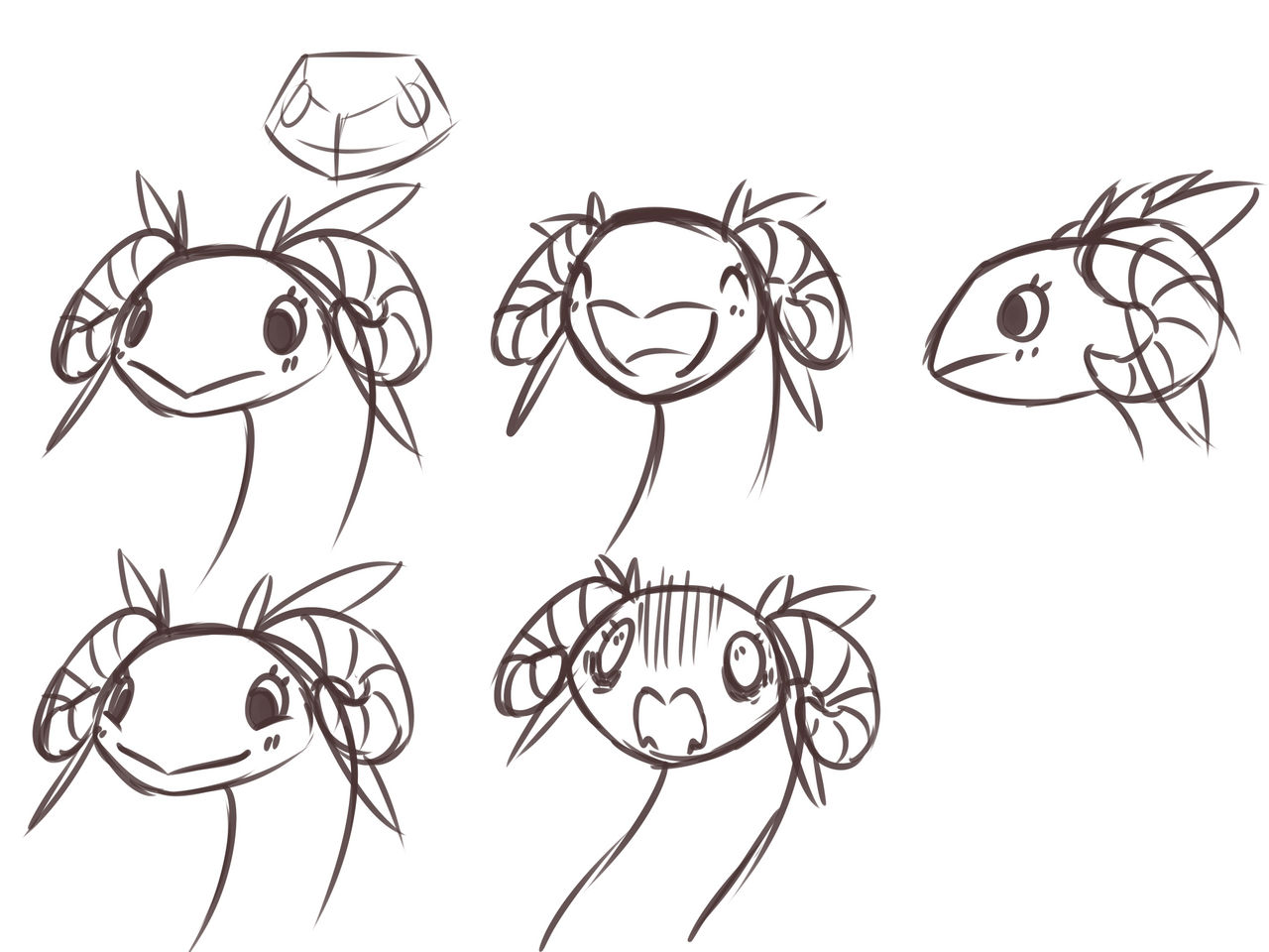 Cho Tanak face concept.