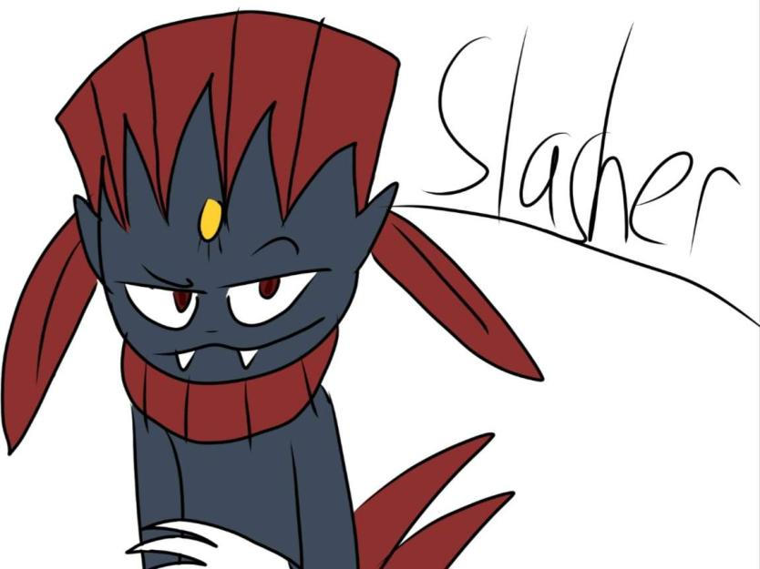 Slasher The Weavile by ThisCringeyRabbit on DeviantArt