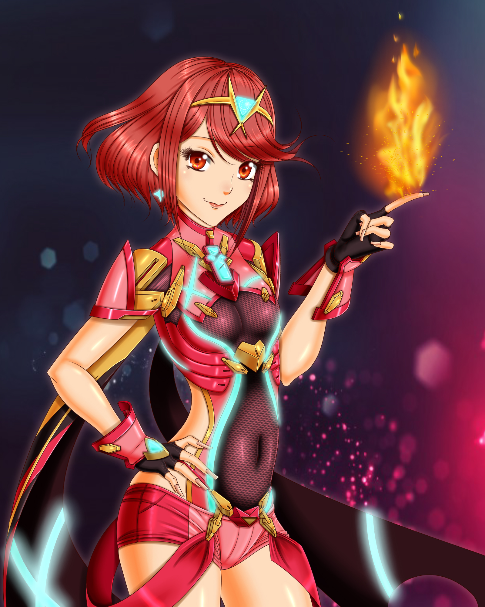 Xenoblade Chronicles 2 - Pyra by iforher on DeviantArt