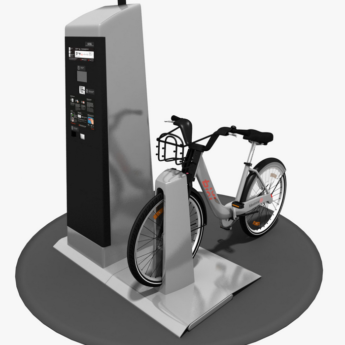 Bixi Montreal 3D Model