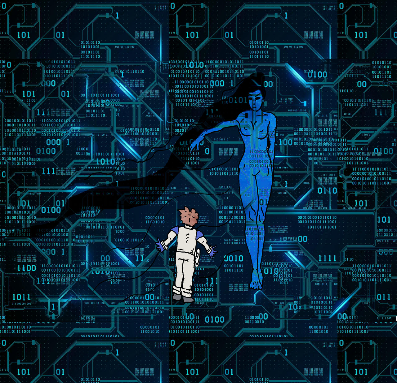 Harry Lyme speaking with the Central Intelligence by SevenSidedCube7 on