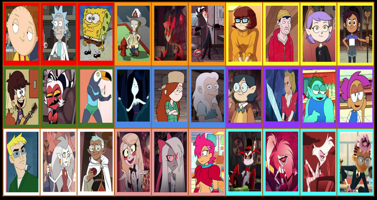 My Favorite LGBTQ+ Cartoon Characters by CJDubbs203058 on DeviantArt
