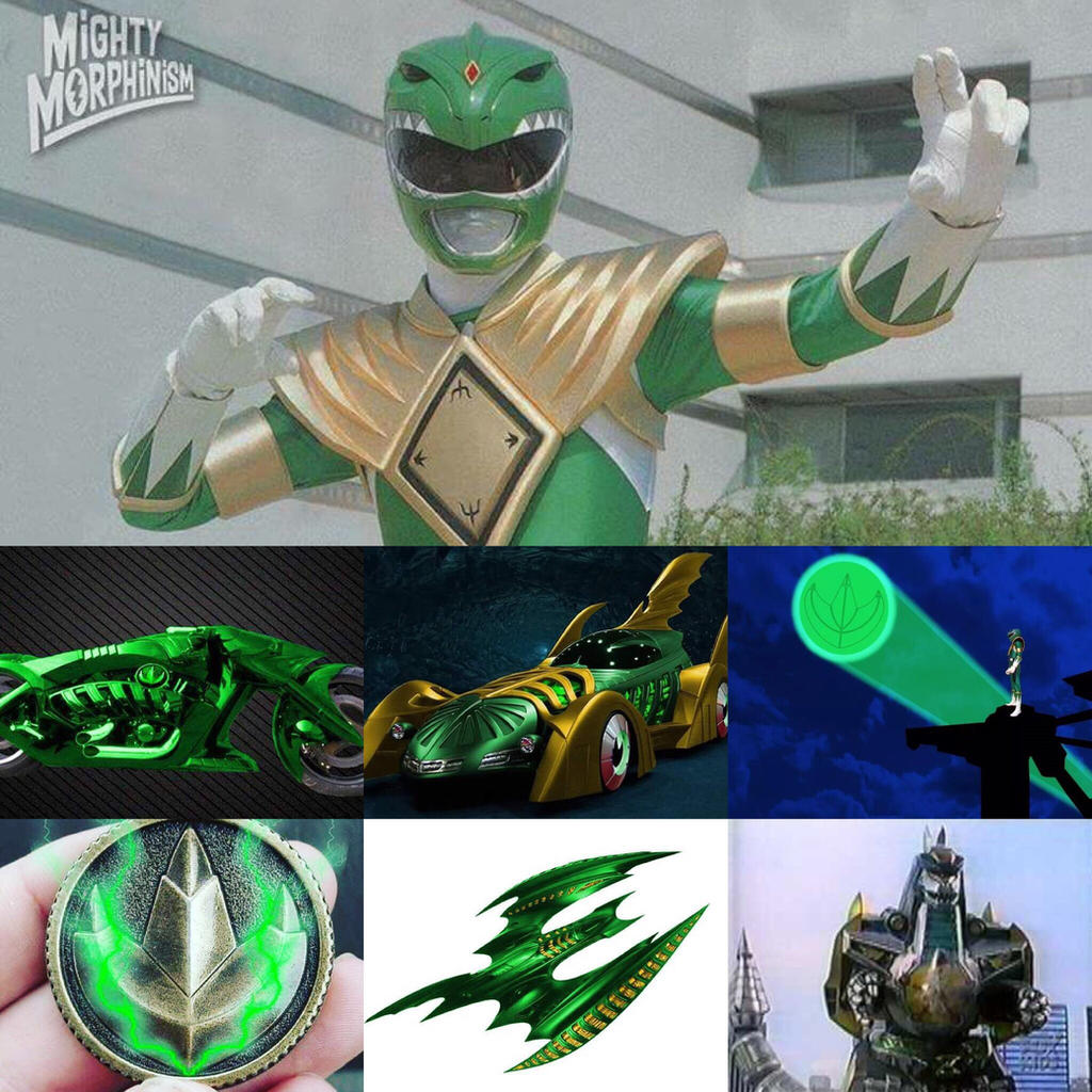 The Green Ranger's Arsenal (Updated) by Batmat01 on DeviantArt