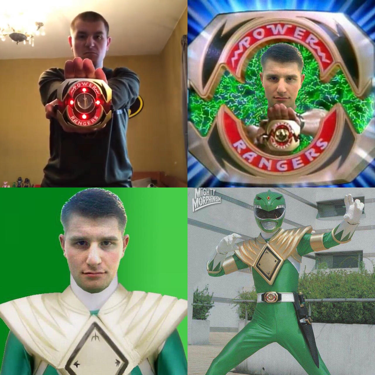 Mmpr Fan Ranger My Fan Morph Of MMPR Green Ranger by Batmat01 on DeviantArt