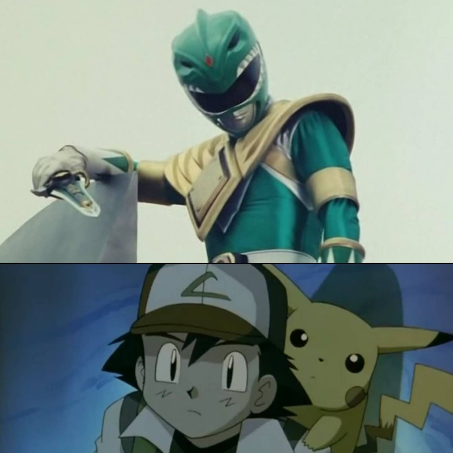 Ash Ketchum meets The Green Ranger by Batmat01 on DeviantArt