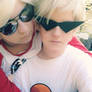 Dirk and Dave Strider [Homestuck Cosplay]