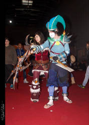 Shaco asylum cosplay League of legends