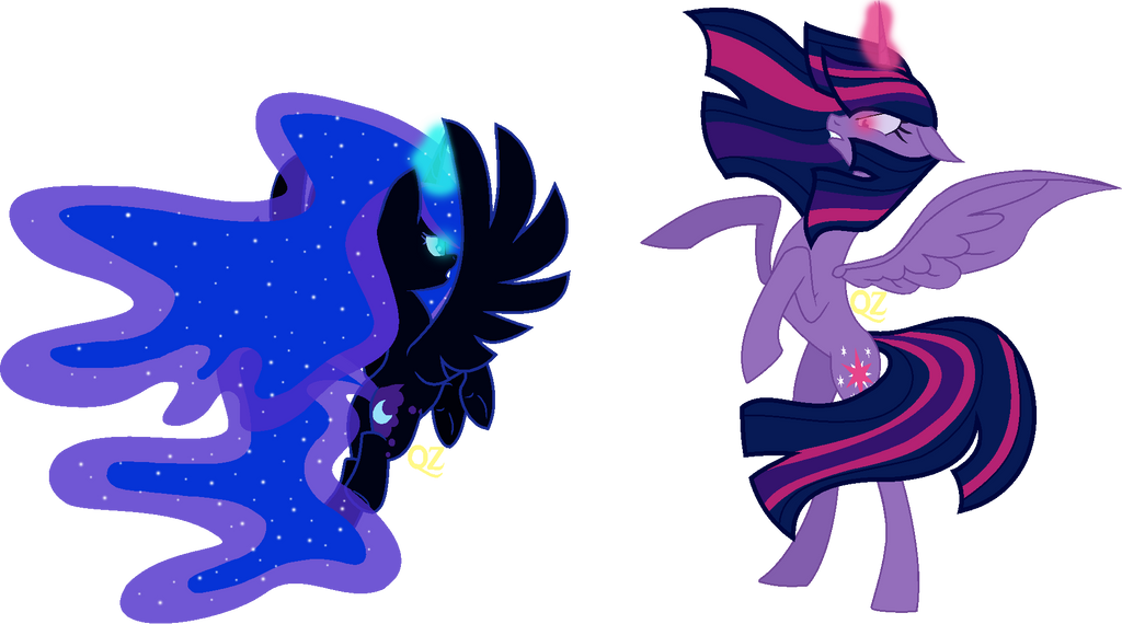 Mlp Reverse MLP Battle in Reverse by QZ by QuEeNZoDiAc on DeviantArt