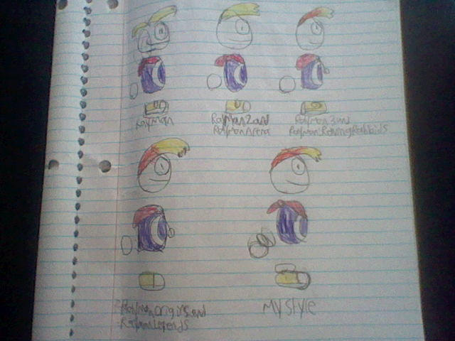 RayMan's Evolution by Prentis-65 on DeviantArt