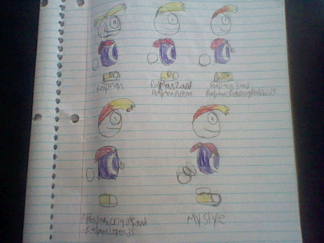 RayMan's Evolution by Prentis-65 on DeviantArt