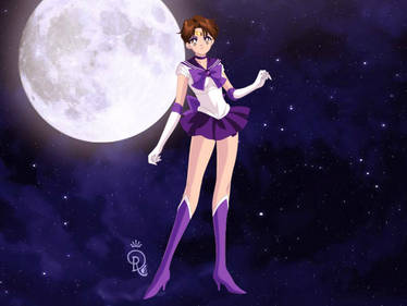 Luna as a Sailor Scout