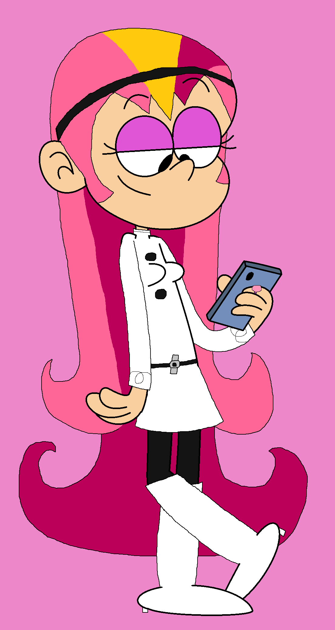 Agent Xero in The Loud House Style