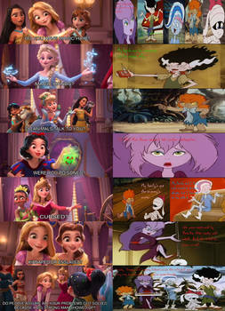 The Ghouls Meets Disney Princesses