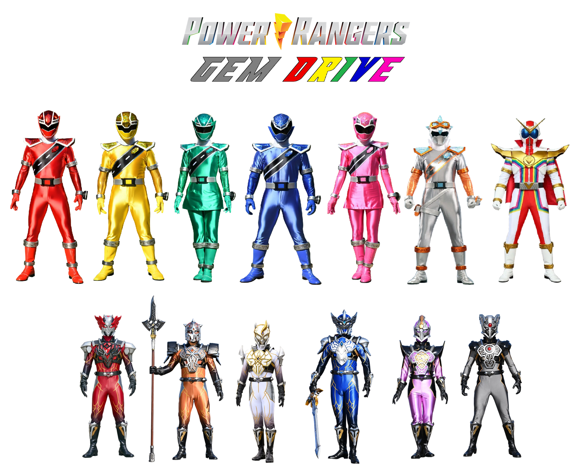 Power Rangers Back Emblam Power Rangers Gem Drive logo by P97Industries on DeviantArt