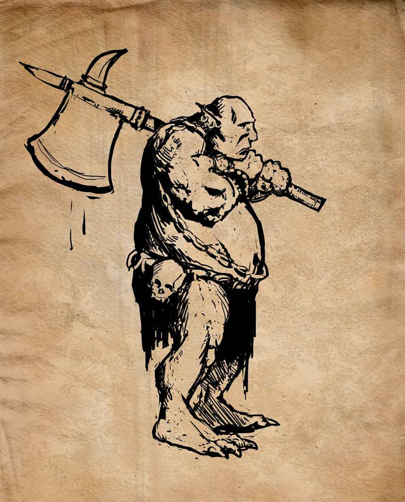 Fat Orc by carsten-j on DeviantArt
