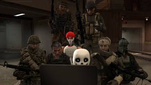 Skeletons, Soldiers and a Laptop