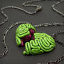 Brainy BFF Necklace green