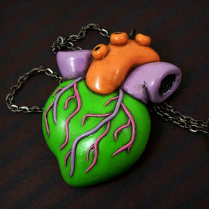 Toxic Heart Necklace