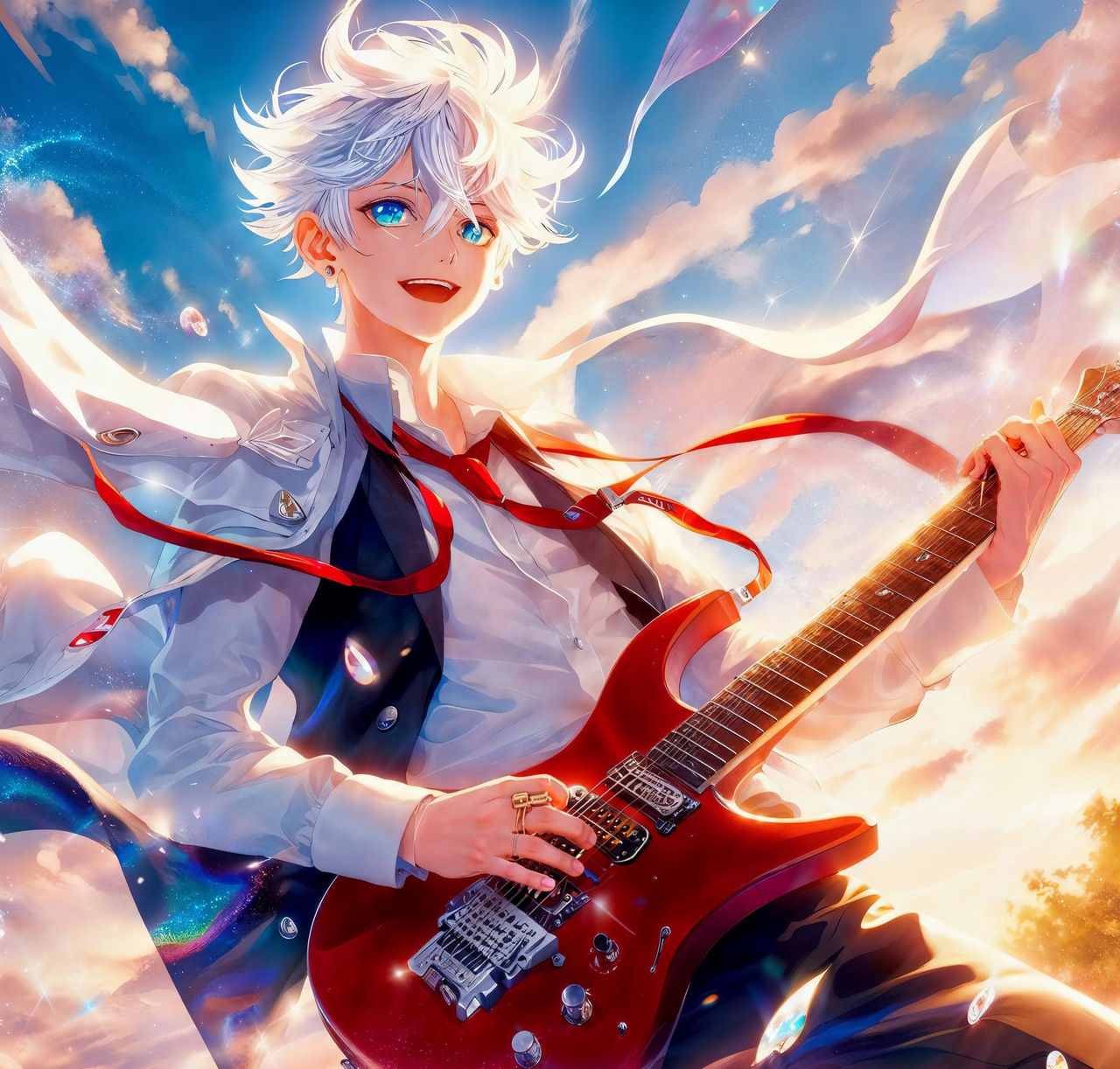 Gojo Marvel Rivals Satoru Gojo as a rockstar by MarvelsOfAiArt on DeviantArt