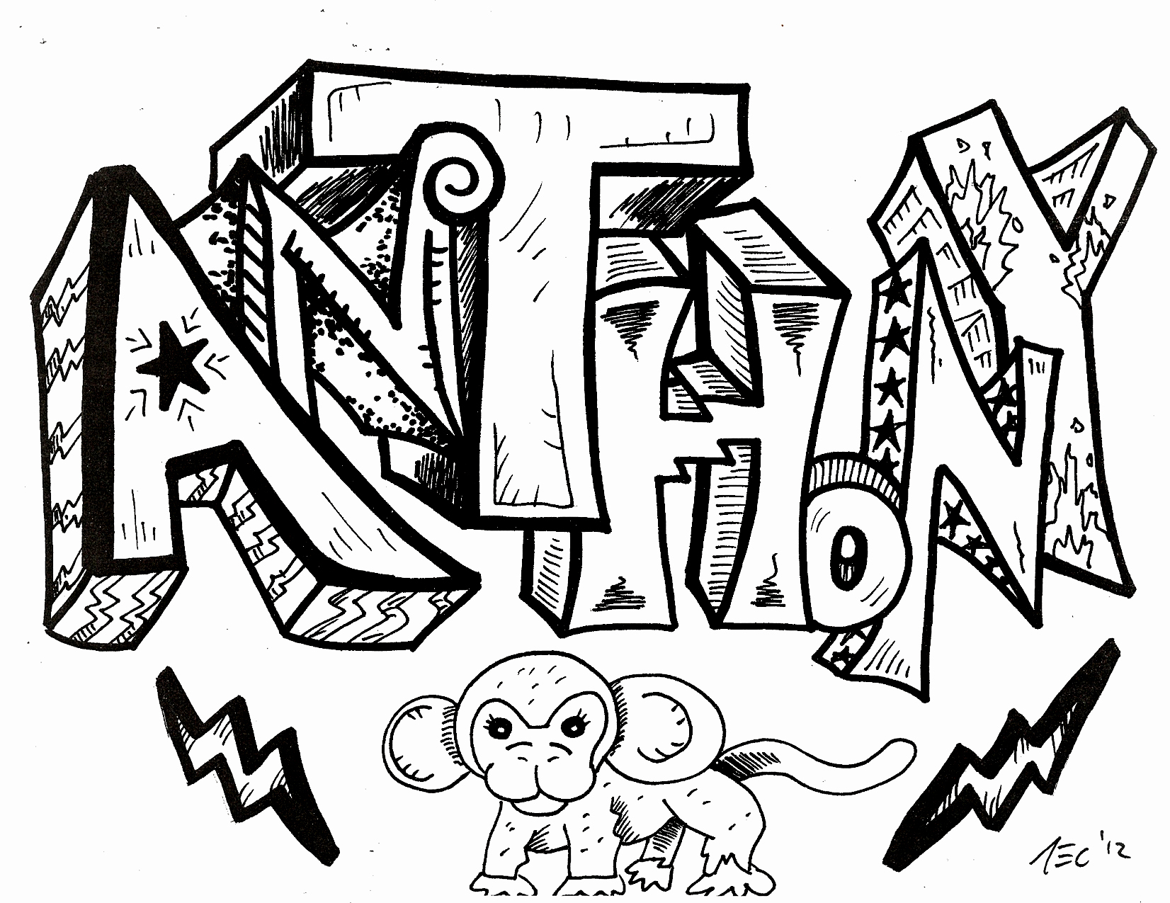 Anthony Name Design Anthony Name Design
