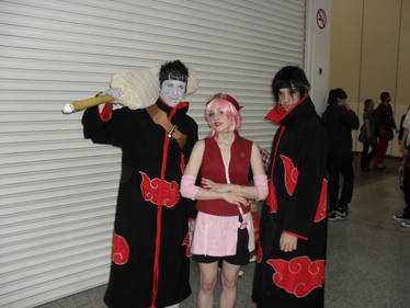 Sakura,Kisame,Itachi cosplay