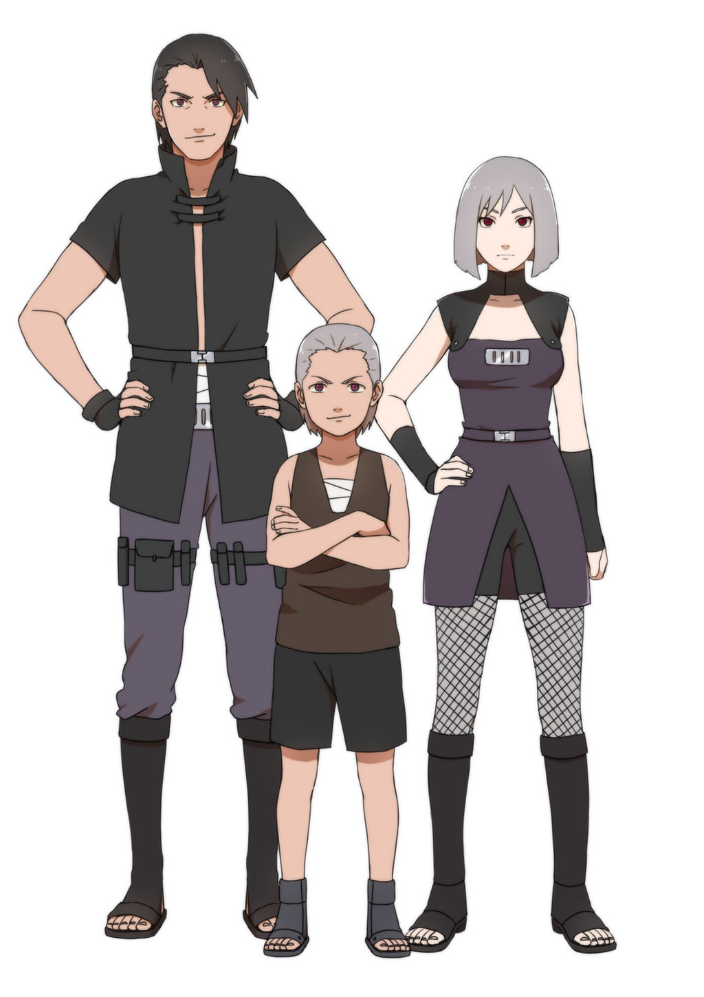 Hidan and his parents