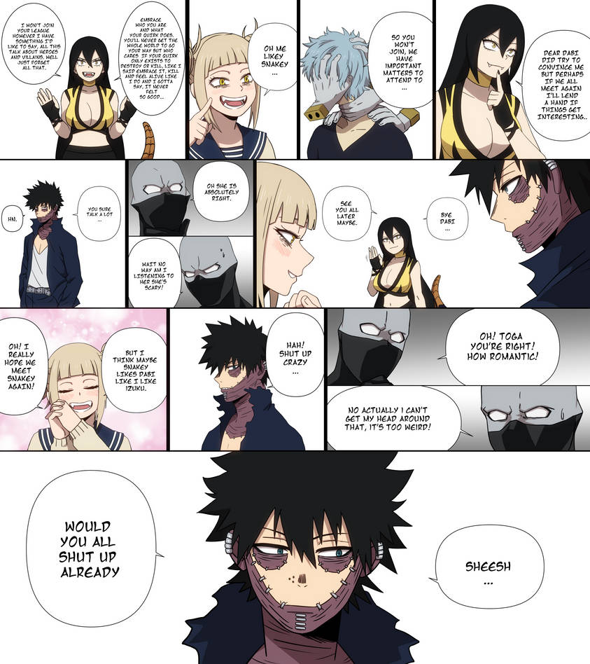 MHA League of Villains Comic featuring Rattle by MrsOomori on DeviantArt