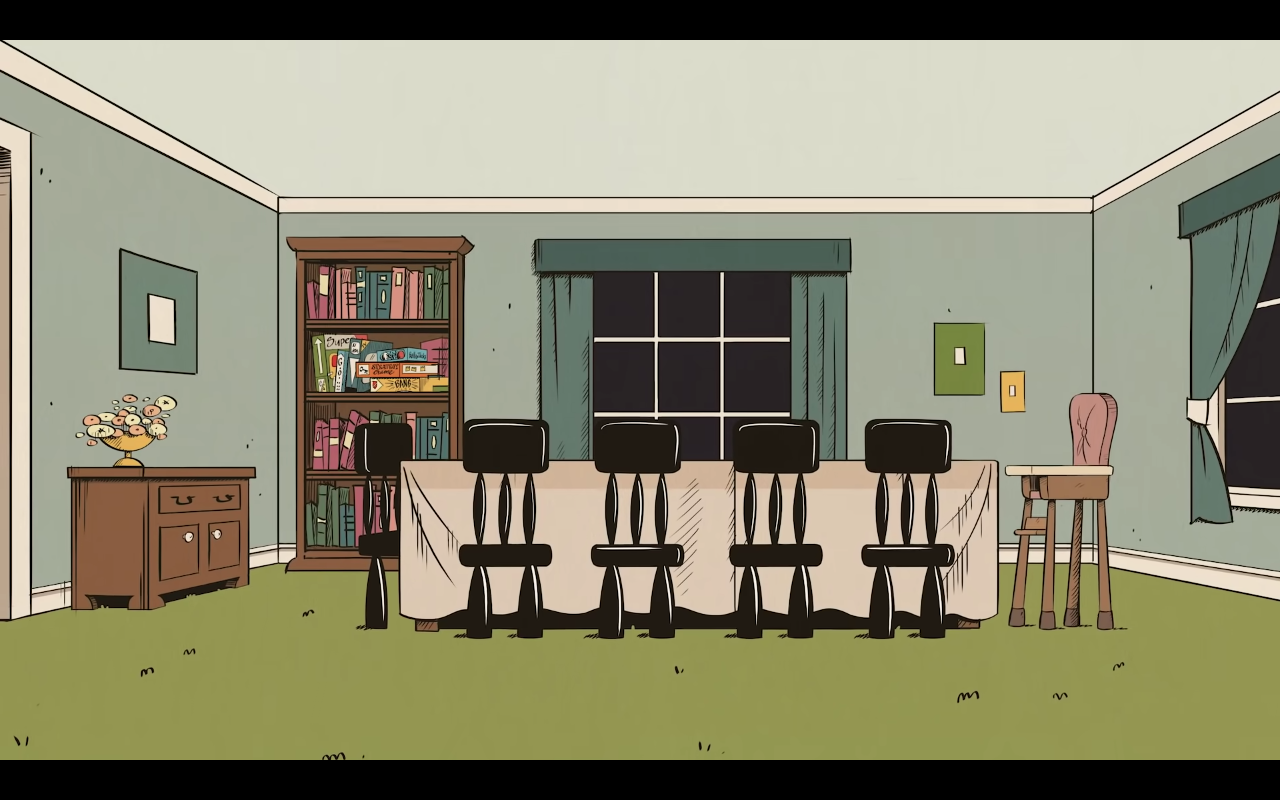 The Loud House Dinning Room screencapture by nemotrex on DeviantArt