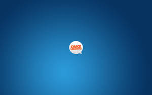 OMG Ubuntu Wallpaper Blue