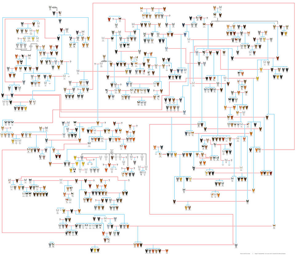 COMPLETE Warriors Family Tree (Part 1) - SPOILERS