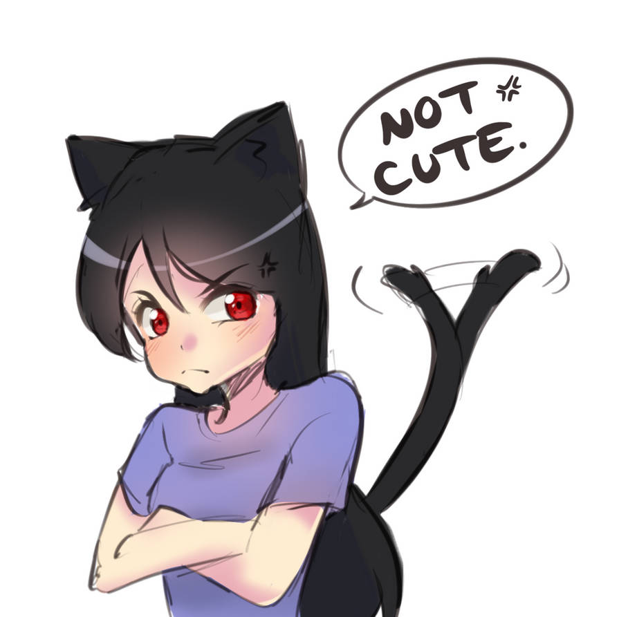 Not Cute! by animegirl2012 on DeviantArt