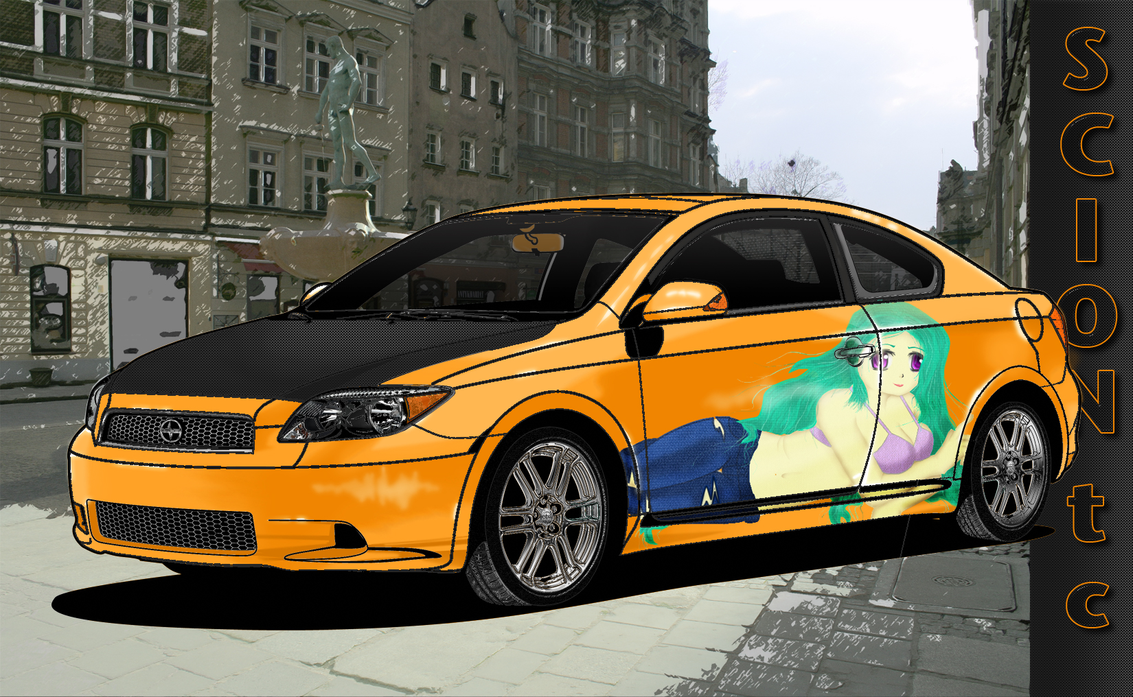 Scion TC - Photoshop CS2 love