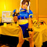 Chun Li (Tender Bro Embrace Cosplay)