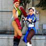 Cammy and Chun-Li