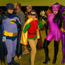 Batman 66 Trio and Catwoman