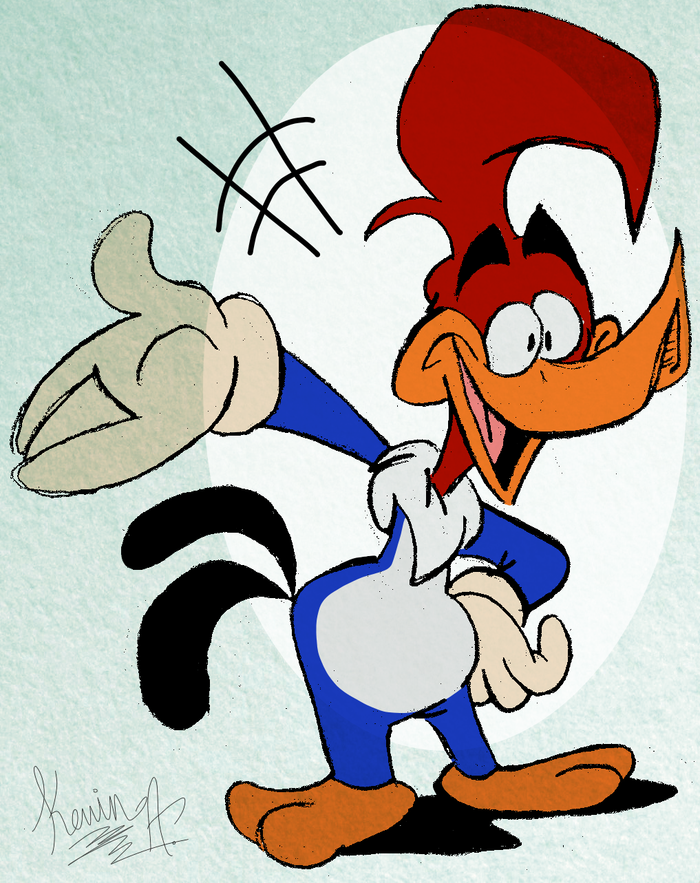 50's Woody Woodpecker