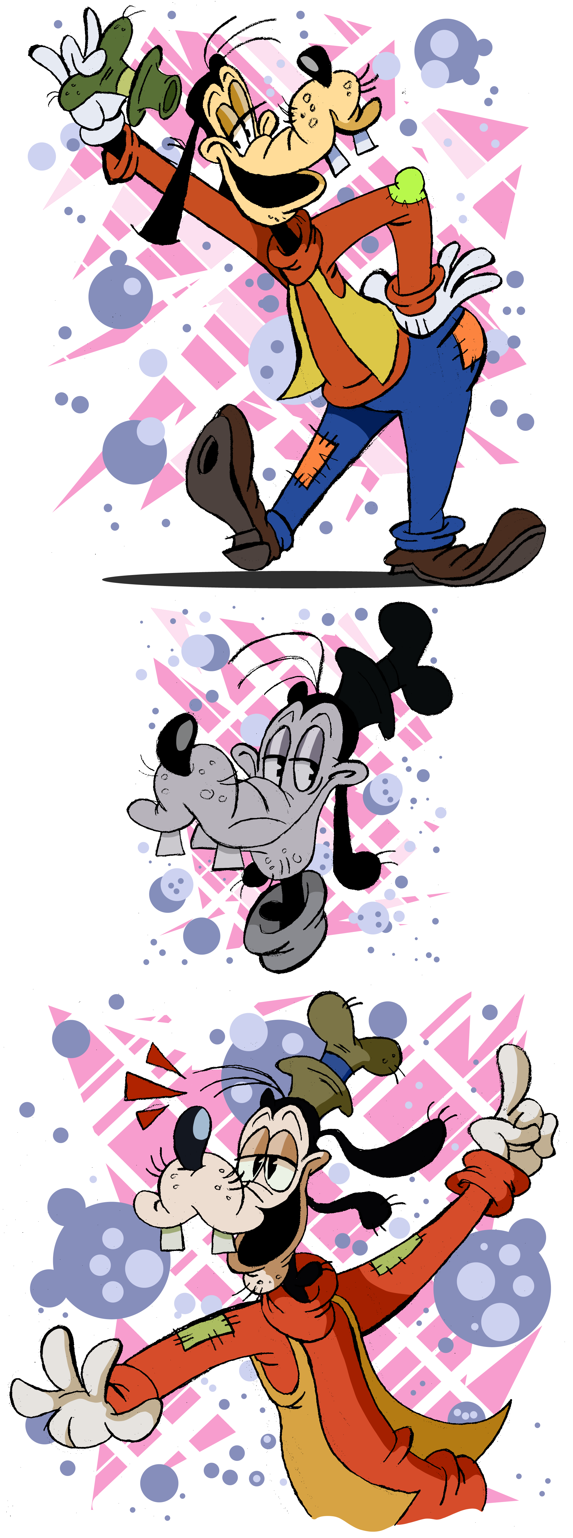 Disneyland's Goofy by EeyorbStudios on DeviantArt