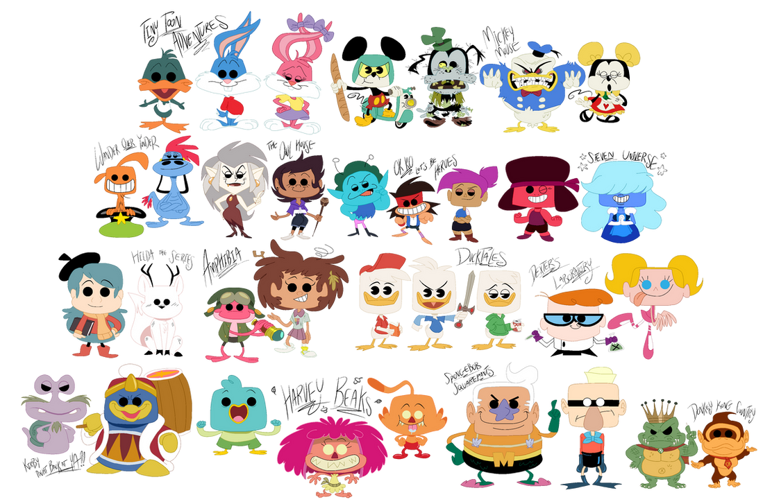 Animation POP Designs by EeyorbStudios on DeviantArt