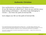 Authentic Christian by SAUMIGUEL