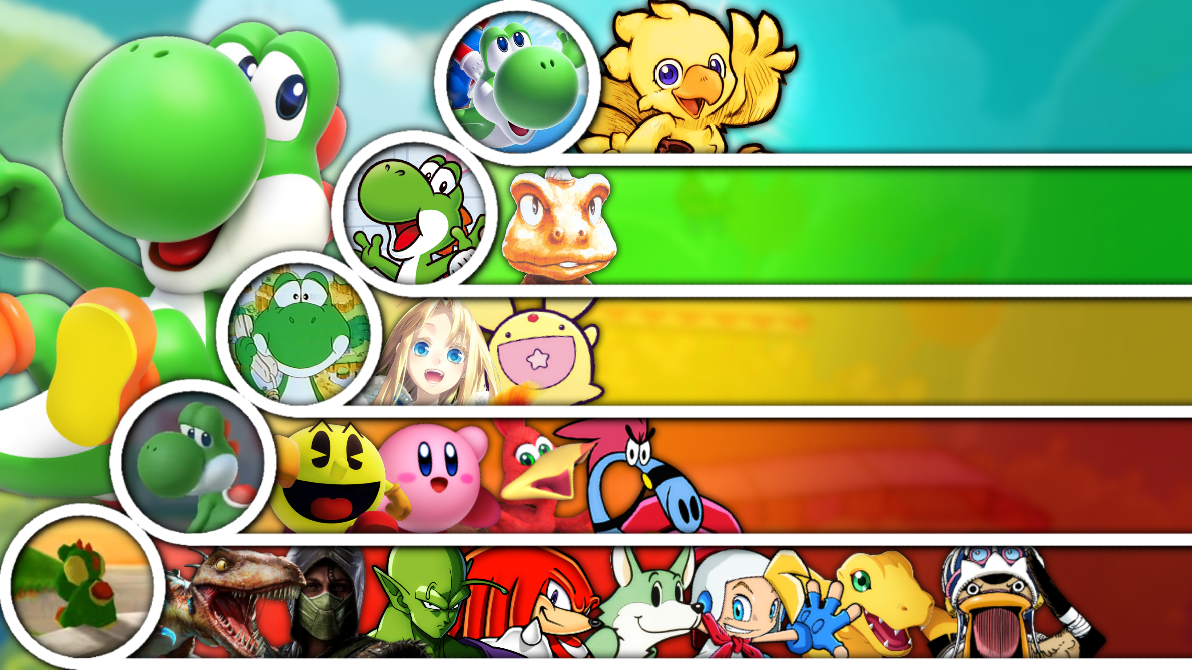 Yoshi Matchup Tier List by ElRodz77 on DeviantArt