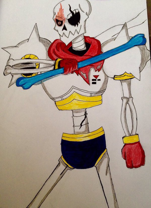 Papyrus Just A Tad Of Gore By Randomaniac32 On Deviantart