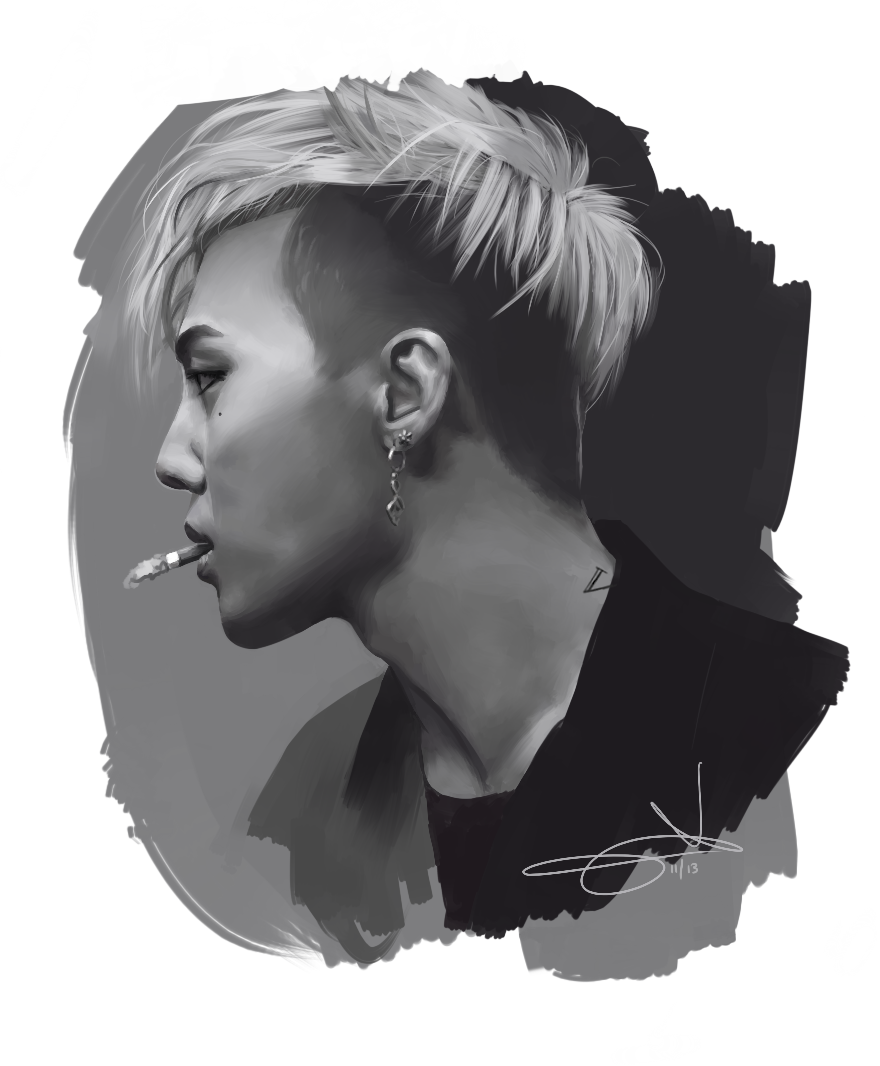 Speed painting |G-Dragon by LT-Av on DeviantArt Speed painting |G-Dragon by LT-Av on DeviantArt
