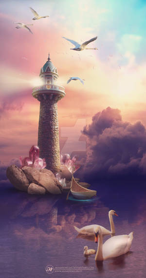 The Dreamland's Lighthouse by Aramisdream