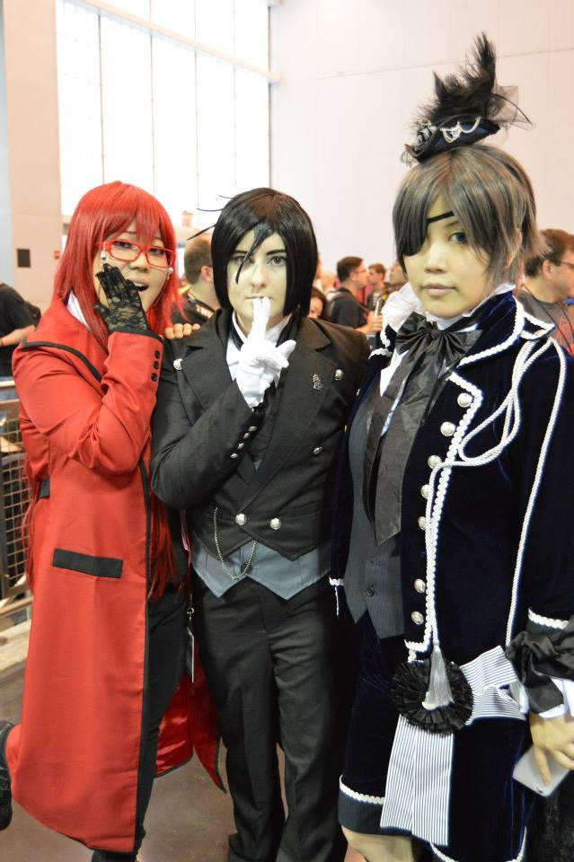 Master, Butler and Shinigami 2 by CielPhantomhiveSM on DeviantArt