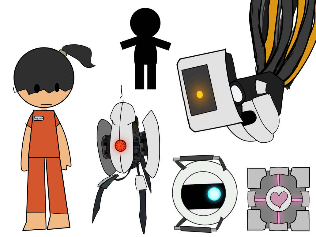 Portal Characters by bendy5552 on DeviantArt