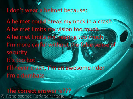 Don't Wear A Helmet