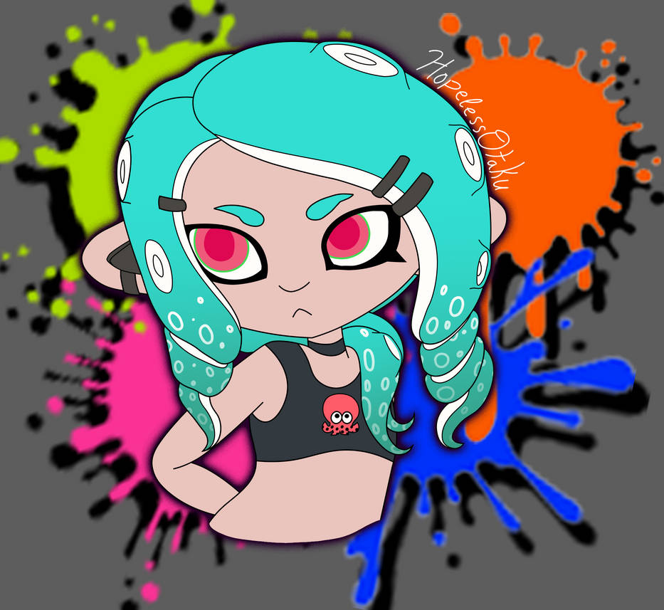 Finished Octoling sketch by HopelessOtaku91 on DeviantArt