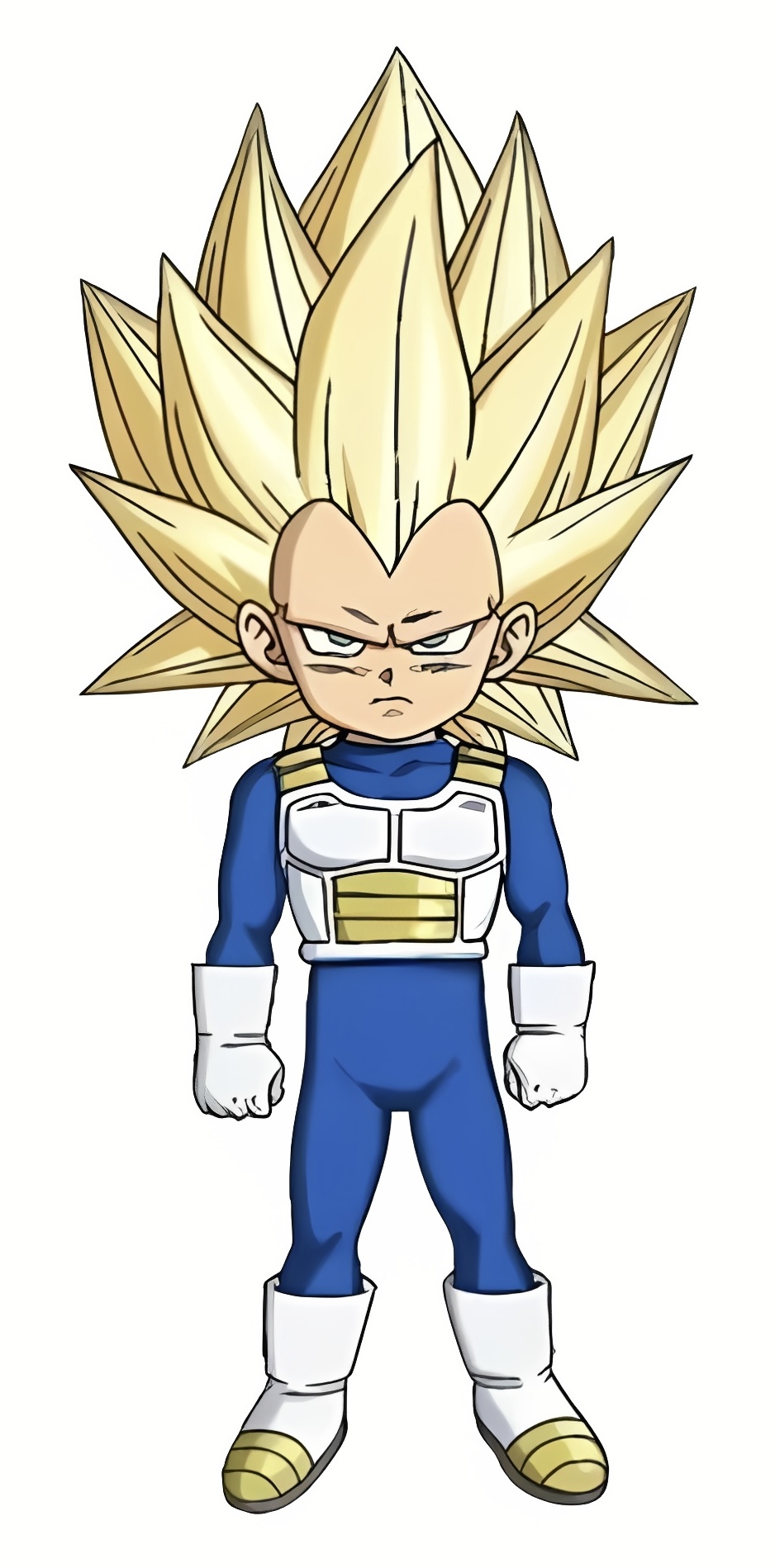 Vegeta Mini SSJ3 - dragon ball: Daima by DGW3SK3R on DeviantArt